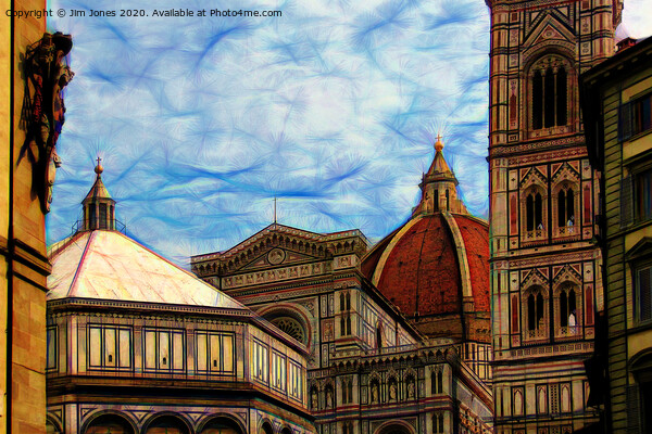 Artistic Florence Picture Board by Jim Jones