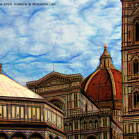Buy canvas prints of Artistic Florence by Jim Jones
