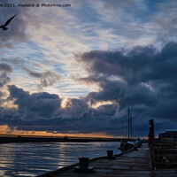 Buy canvas prints of Start of the day on the River Blyth by Jim Jones
