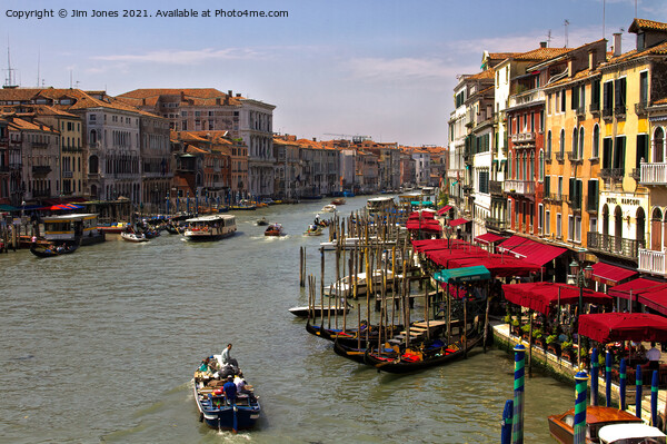 Grand Canal Picture Board by Jim Jones