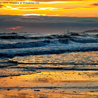 Buy canvas prints of December sunrise over the North Sea by Jim Jones