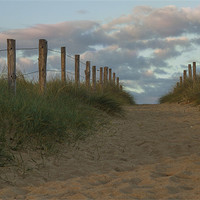 Buy canvas prints of Sandy path by Ian Jones