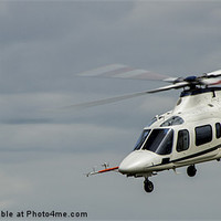 Buy canvas prints of AgustaWestland A109 Helicopter by Ian Jones