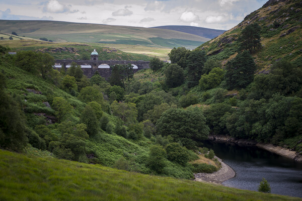 Elan valley Picture Board by Victoria Bowie