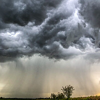 Buy canvas prints of Angry Skies by Kim Slater