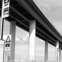 Buy canvas prints of Sheppey Crossing by Kim Slater