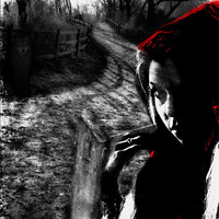 Buy canvas prints of Red Riding Hood by Kim Slater