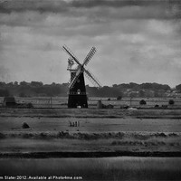 Buy canvas prints of Berney Arms Windmill by Kim Slater