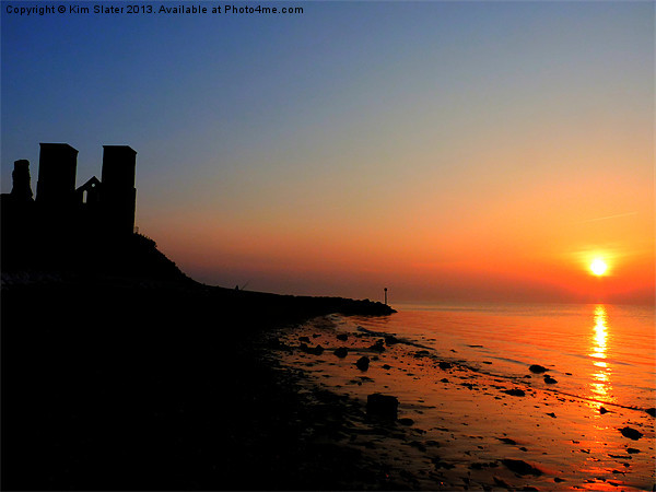 Reculver Picture Board by Kim Slater