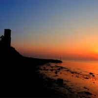 Buy canvas prints of Reculver by Kim Slater
