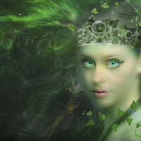 Buy canvas prints of The Elven Princess by Kim Slater