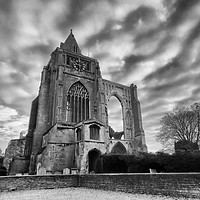 Buy canvas prints of Crowland Abbey by Kim Slater