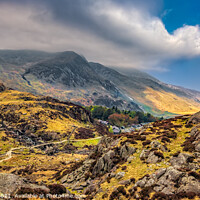 Buy canvas prints of Ogwen Snowdonia Wales  by Adrian Evans