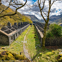 Buy canvas prints of Anglesey Barracks Dinorwic Quarry Llanberis  by Adrian Evans
