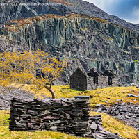 Buy canvas prints of Dinorwic Slate Quarry North Wales by Adrian Evans