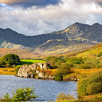 Buy canvas prints of Snowdon Horseshoe Wales by Adrian Evans