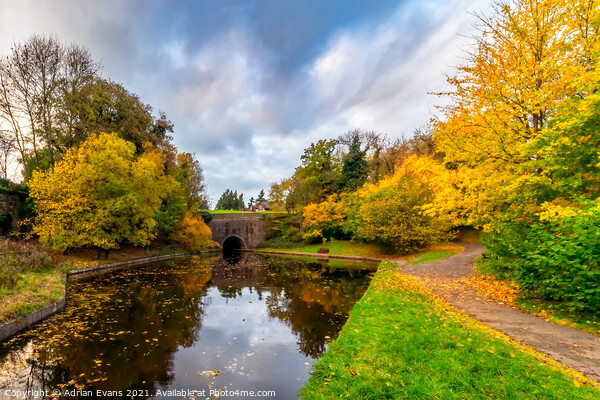 Chirk Canal Tunnel Wales Picture Board by Adrian Evans