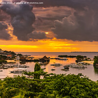 Buy canvas prints of Mactan Island  Harbour Philippines by Adrian Evans
