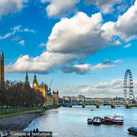 Buy canvas prints of London City England by Adrian Evans