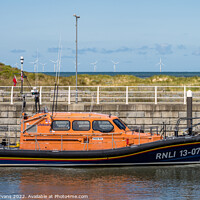 Buy canvas prints of Rhyl RNLI Shannon Class Lifeboat by Adrian Evans
