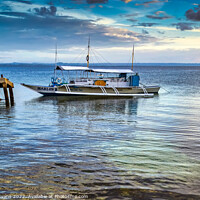 Buy canvas prints of Philippine Tour Boat  by Adrian Evans