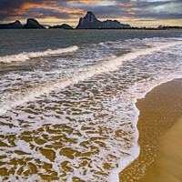 Buy canvas prints of Ao Noi Beach Sunset Thailand  by Adrian Evans