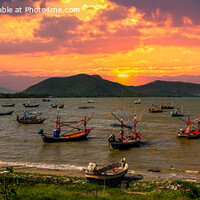 Buy canvas prints of Ao Manao Harbour Thailand by Adrian Evans