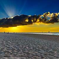 Buy canvas prints of Sunset Boracay Philippines by Adrian Evans