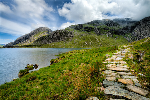 Cwm Idwal National Nature Reserve Picture Board by Adrian Evans