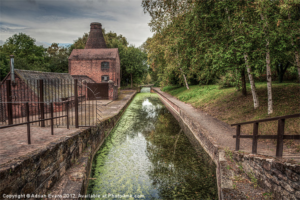 Shropshire Canal Picture Board by Adrian Evans