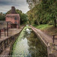 Buy canvas prints of Shropshire Canal by Adrian Evans