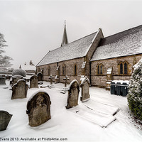 Buy canvas prints of Winter at St Paul by Adrian Evans