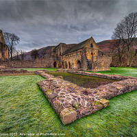 Buy canvas prints of Abbey Ruin by Adrian Evans