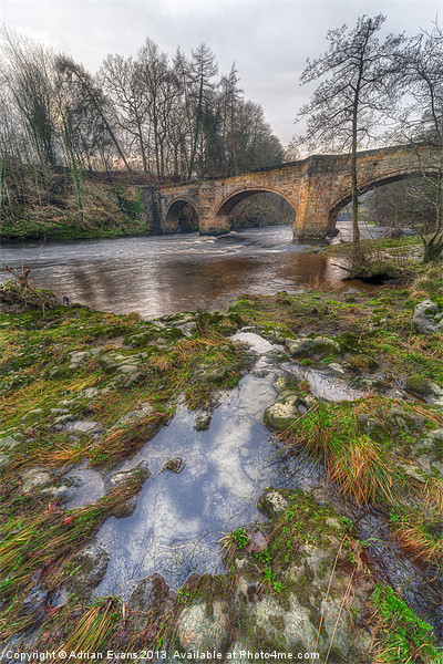 Froncysyllte Bridge Llangollen Picture Board by Adrian Evans
