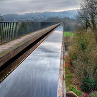 Buy canvas prints of Pontcysyllte Aqueduct Wales by Adrian Evans