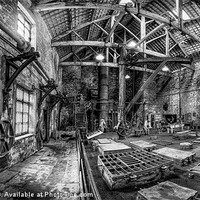Buy canvas prints of Welsh Foundry by Adrian Evans