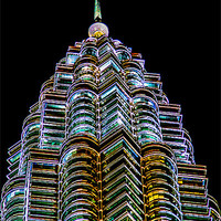Buy canvas prints of Petronas Tower Kuala Lumpur  by Adrian Evans