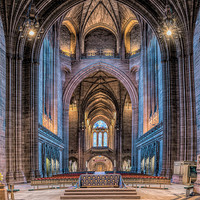 Buy canvas prints of The Cathedral by Adrian Evans