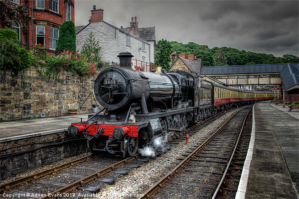 The 3082 Steam Loco Picture Board by Adrian Evans