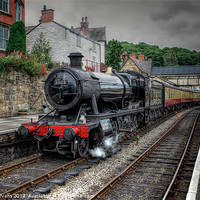 Buy canvas prints of The 3082 Steam Loco by Adrian Evans