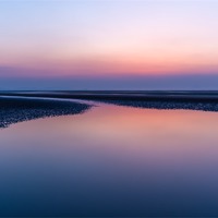 Buy canvas prints of Rhyl Beach Sunset Wales  by Adrian Evans