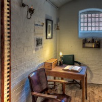 Buy canvas prints of Victorian Jail Office by Adrian Evans