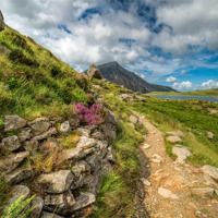 Buy canvas prints of Path to Lake Idwal by Adrian Evans