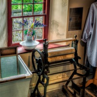 Buy canvas prints of Victorian Wash Room by Adrian Evans