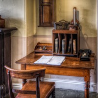Buy canvas prints of Victorian Office by Adrian Evans