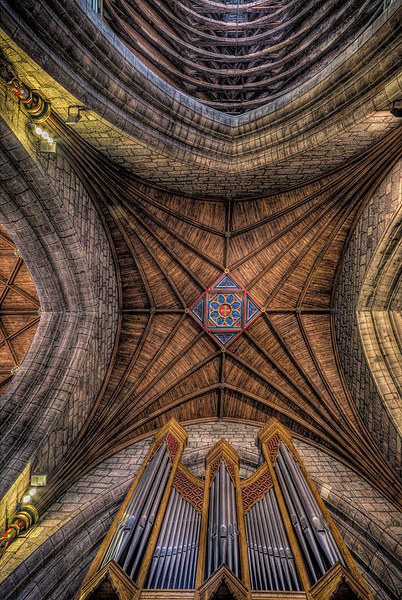 Cathedral Ceiling Picture Board by Adrian Evans