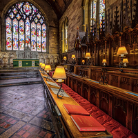 Buy canvas prints of Cathedral Lamps by Adrian Evans