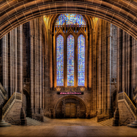Buy canvas prints of Cathedral Glass by Adrian Evans