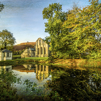 Buy canvas prints of Abbey Pond by Adrian Evans