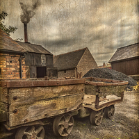 Buy canvas prints of Victorian Colliery by Adrian Evans